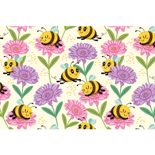 Postcard #1754 | Funny Bees