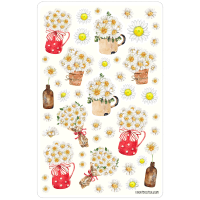 Sticker sheet #154: Daisies, MAXI