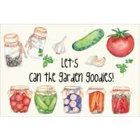 Postcard #1780 | Let’s Can the Garden Goodies