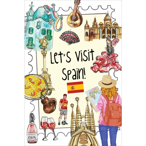 Let's visit... postcard series no. 07 | Let's visit Spain!