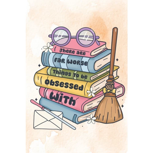 Postcard #1843 | Obsessed by Books