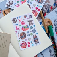 Sticker sheet #159: Knitting, MAXI
