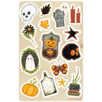 Sticker sheet #165: Spooky Halloween, MAXI