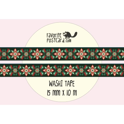 Washi tape #110: Christmas Pattern