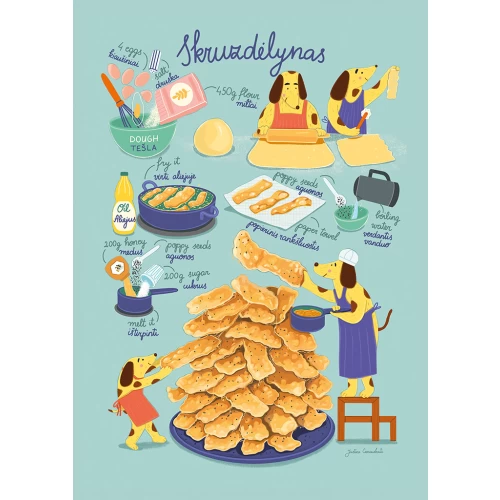 Chestnut&Pie postcard #012: Skruzdėlynas