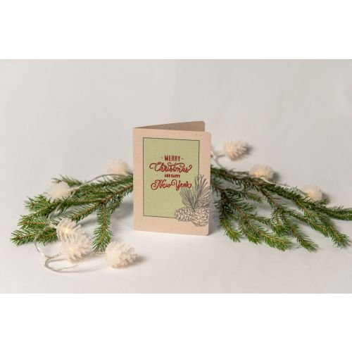 Christmas Greeting Card (Folded) #02 - Image 2