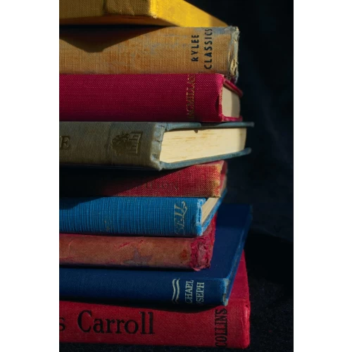Postcard #1973 | Old books