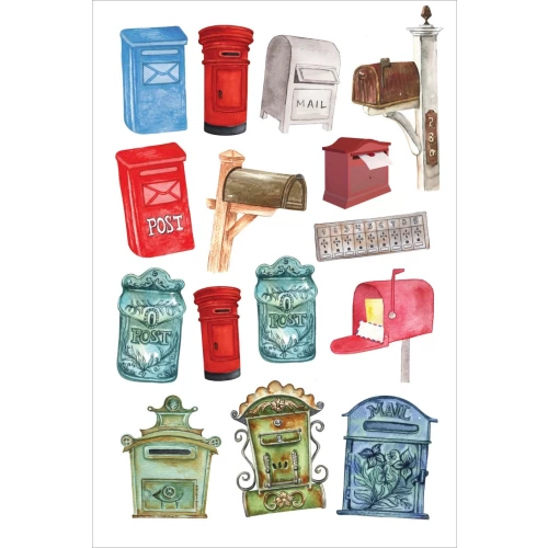 Postcard #2002 | Mail Boxes
