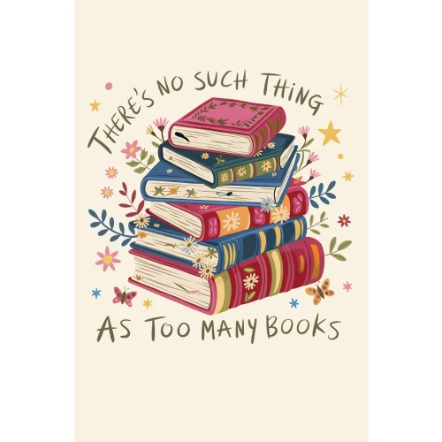 Postcard #2025 | Too many Books