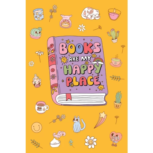 Postcard #2027 | Books are my Happy Place