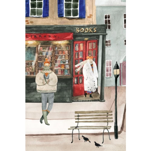 Postcard #2036 | Book Lovers
