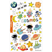 Sticker sheet #190: Cosmos, MAXI