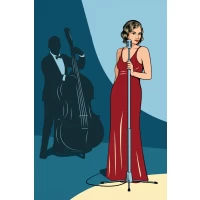 Postcard #2043 | Jazz