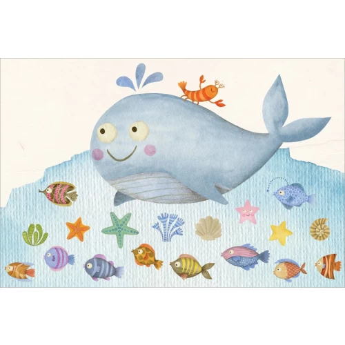 Postcard #2073 | Whale and Friends