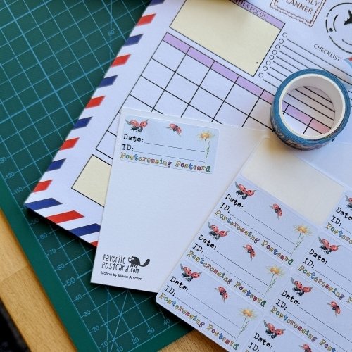 Stickers for Postcrossing 5 - Image 2