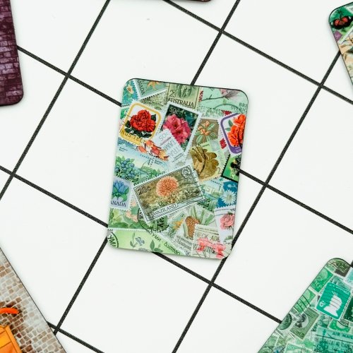 Fridge magnet – Postage stamps, flora