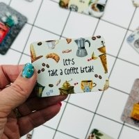 Fridge magnet – Let's take a coffee break!