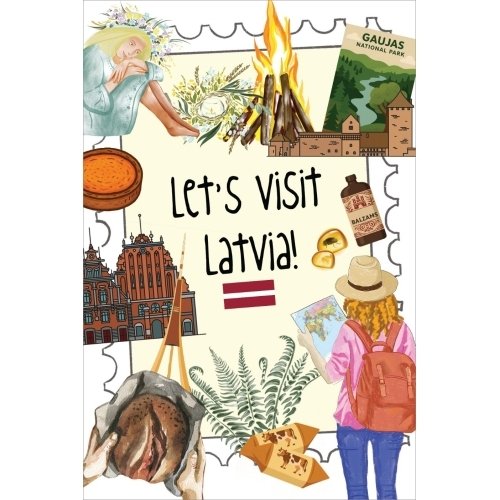 Let's visit... postcard series no. 16 | Let's visit the Latvia!