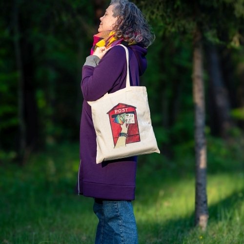 Canvas Tote Bag: Mail Day!