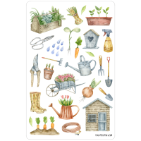 Sticker sheet #211: Gardening, MIDI