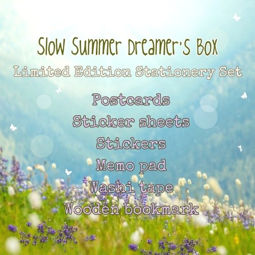 🌿 Slow Summer Dreamer’s Box – Limited Edition Stationery Set - Image 2