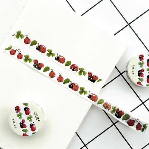 Washi tape #113: Ladybug - Image 2