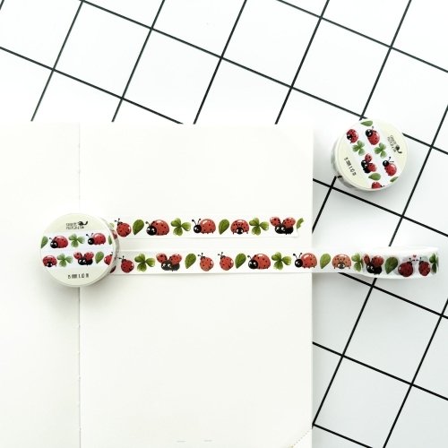 Washi tape #113: Ladybug - Image 4