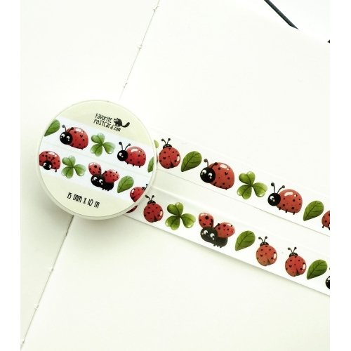 Washi tape #113: Ladybug - Image 6