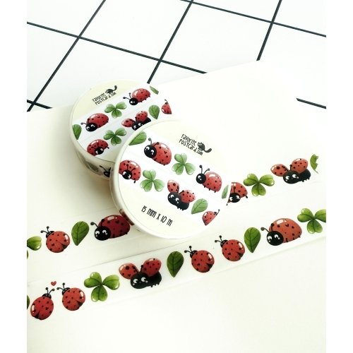 Washi tape #113: Ladybug - Image 3
