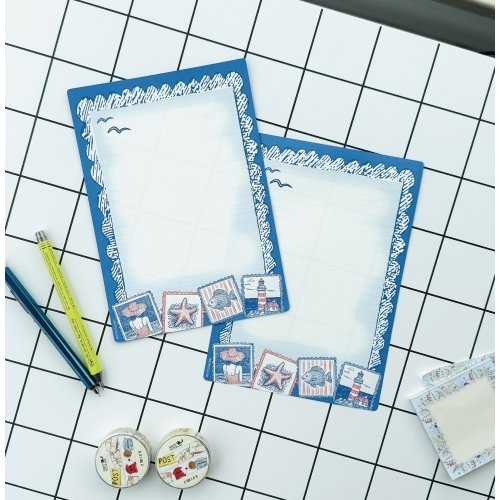 Marine Letter Paper Set | 15 A5 Sheets - Image 2