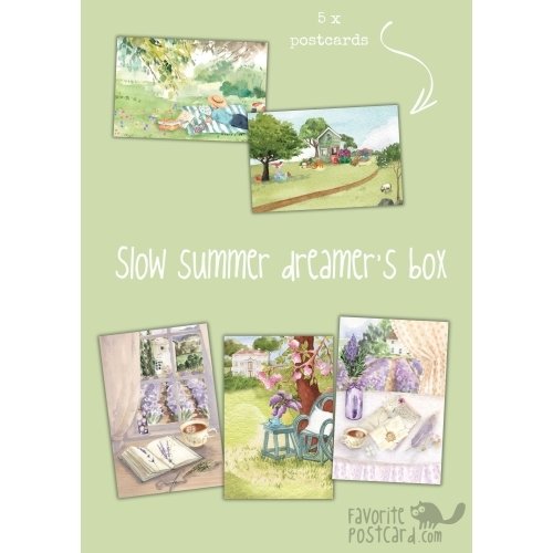 🌿 Slow Summer Dreamer’s Box – Limited Edition Stationery Set - Image 5