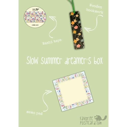 🌿 Slow Summer Dreamer’s Box – Limited Edition Stationery Set - Image 6