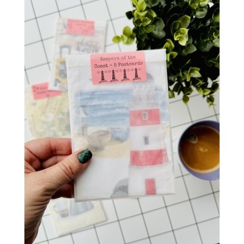 5 Postcard Set: Lighthouses - Image 3