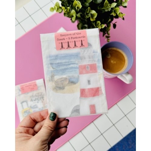 5 Postcard Set: Lighthouses - Image 2