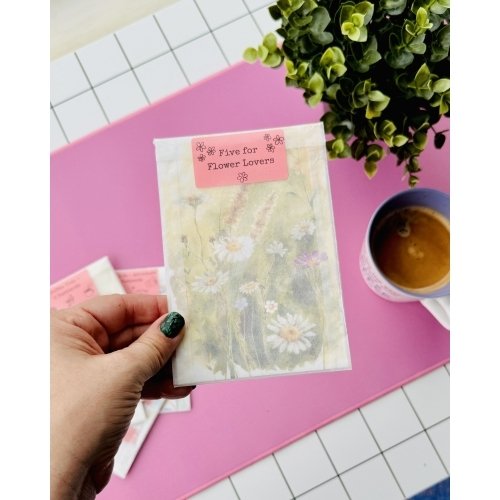 5 Postcard Set: Flower Lovers - Image 8