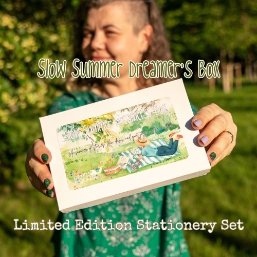 🌿 Slow Summer Dreamer’s Box – Limited Edition Stationery Set
