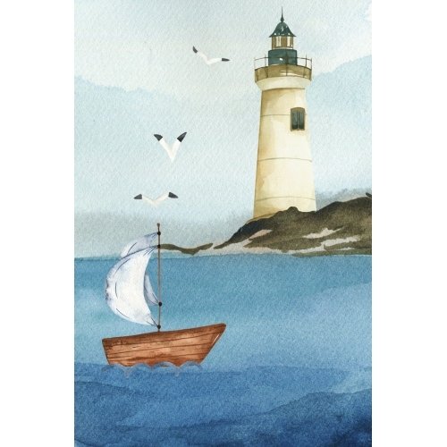 5 Postcard Set: Lighthouses - Image 4