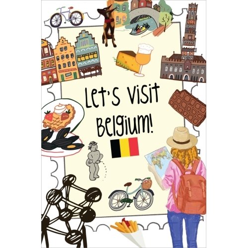 Let's visit... postcard series no. 18 | Let's visit Belgium!