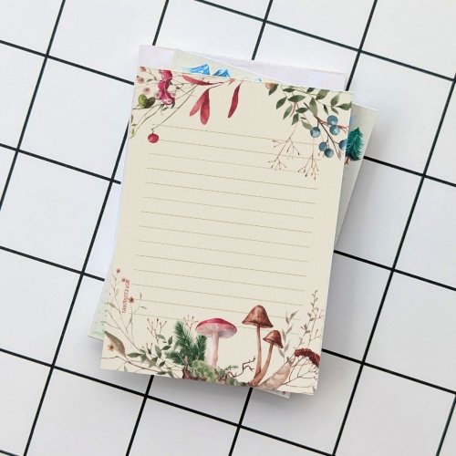 Memo Pad: Mushrooms