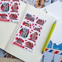 Sticker sheet #228: Autumn Houses - Image 3