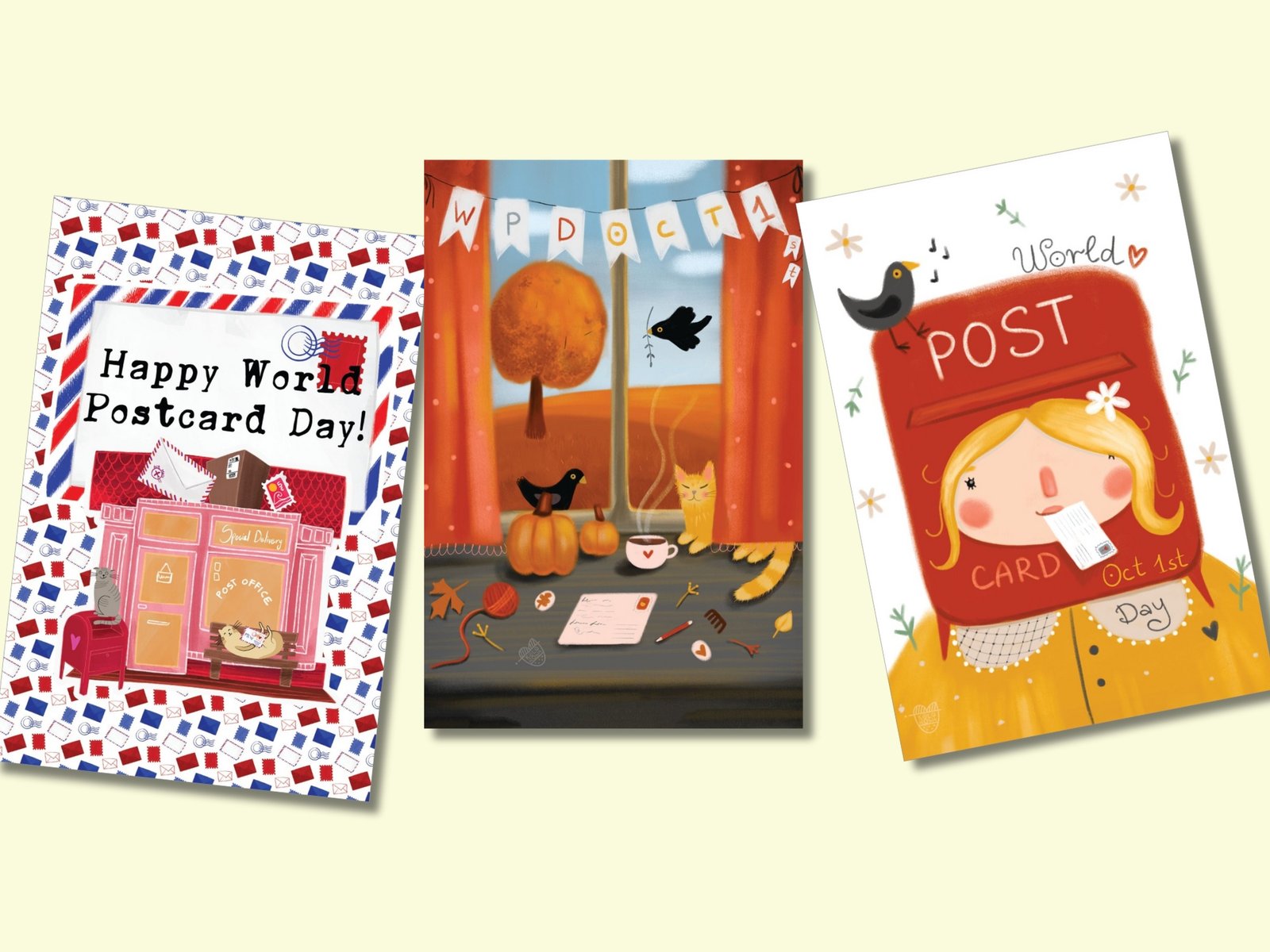 August in Numbers – postcards, stickers & a little chaos ...