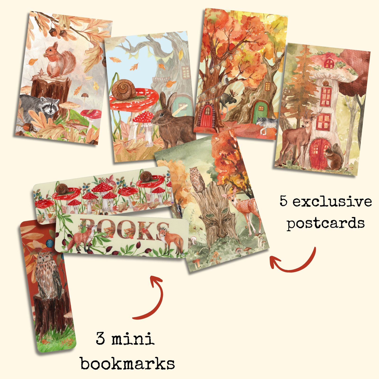 Autumn in the Forest Box – Limited Edition Stationery Set - Image 3