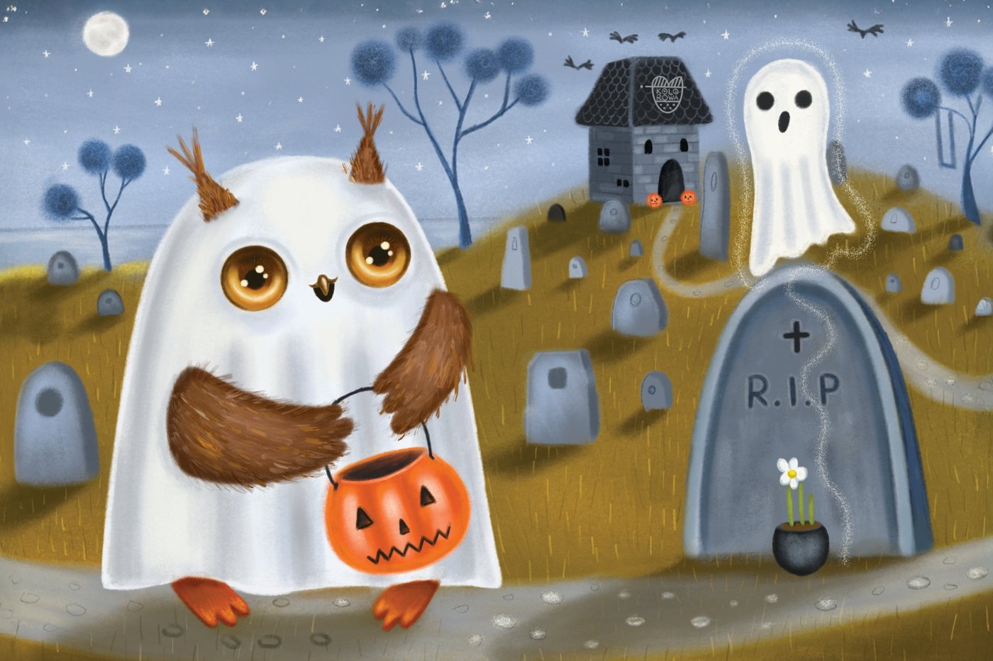 Postcard #2246: Halloween postcard