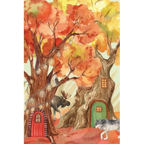 5 Postcard Set: Autumn in the forest - Image 4