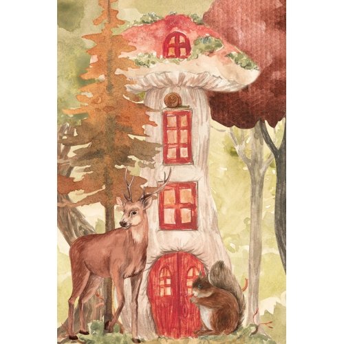 5 Postcard Set: Autumn in the forest - Image 6