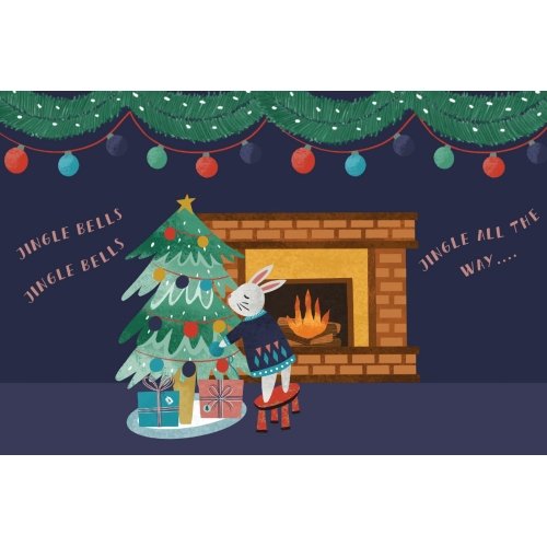 Postcard #2258: Christmas postcard