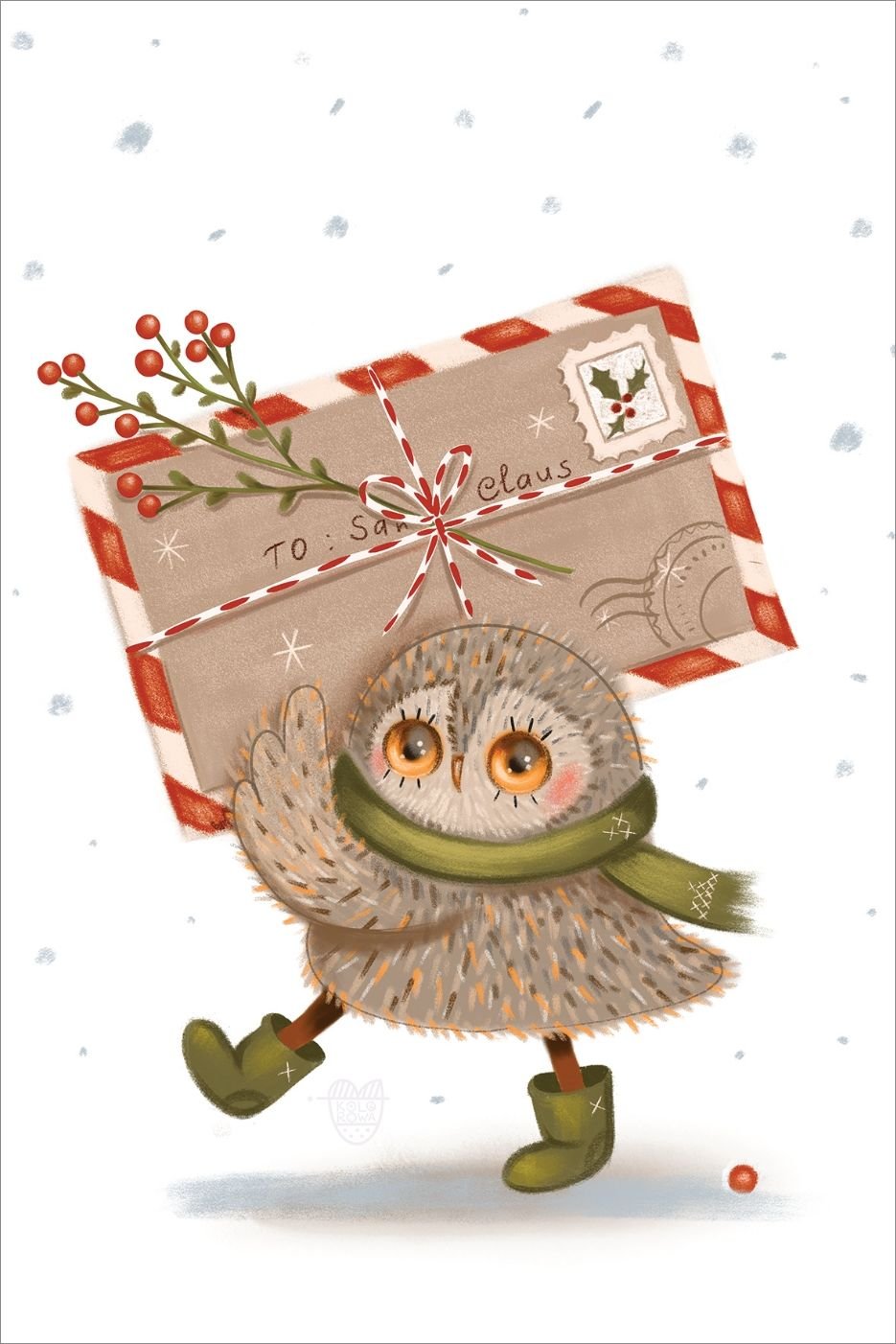 Postcard #2264: Christmas Postcard