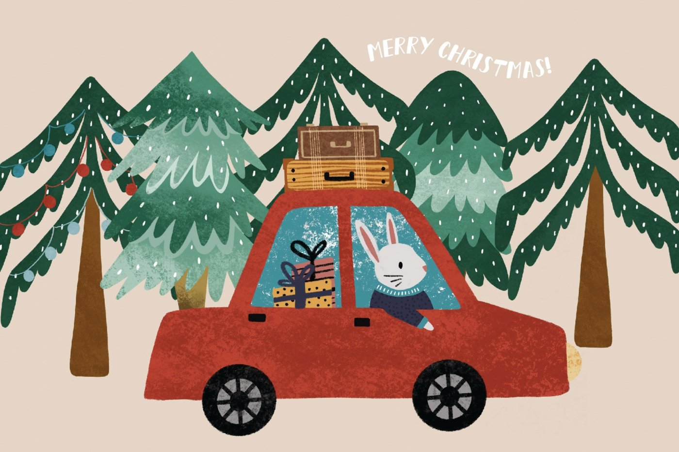 Postcard #2265: Christmas postcard