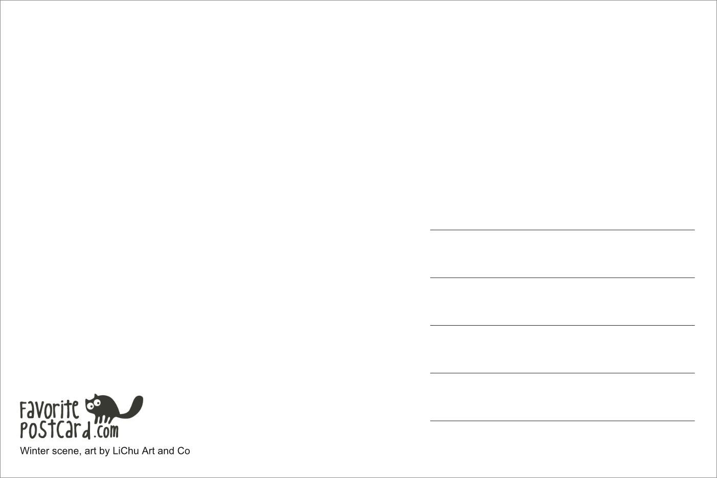 Postcard #2279: Christmas postcard - Image 2