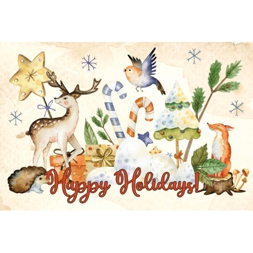 Postcard #2283: Christmas postcard